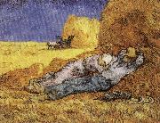 Vincent Van Gogh The Siesta painting